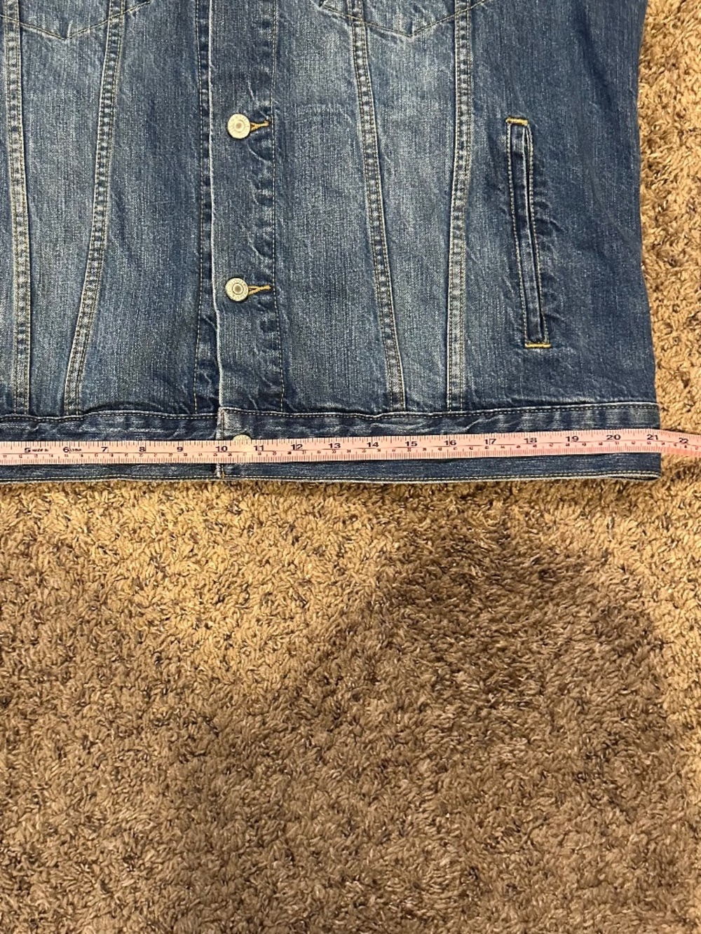 Levi’s Denim Trucker Jacket 70589 XL EXCELLENT CONDITION!! - Picture 5 of 11